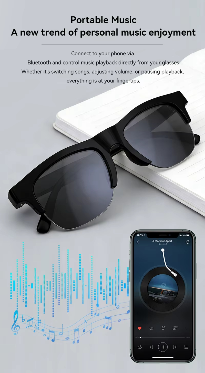 8K Smart AI Glasses 2400MP Tra - Audio Music Recording review and price