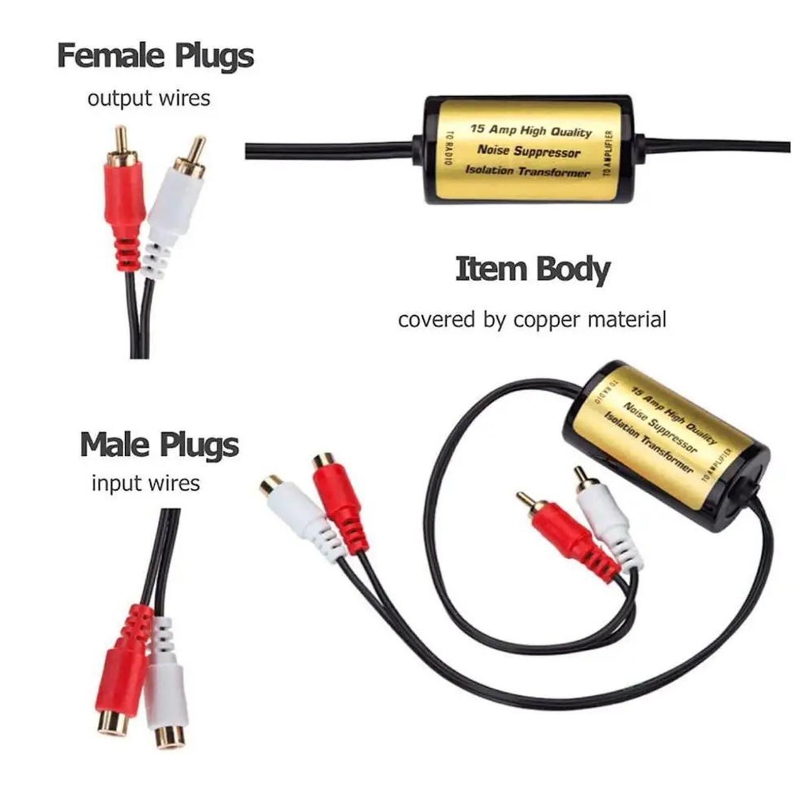 Generic RCA Audio Noise Filter - Audio Music Equalizer review and price