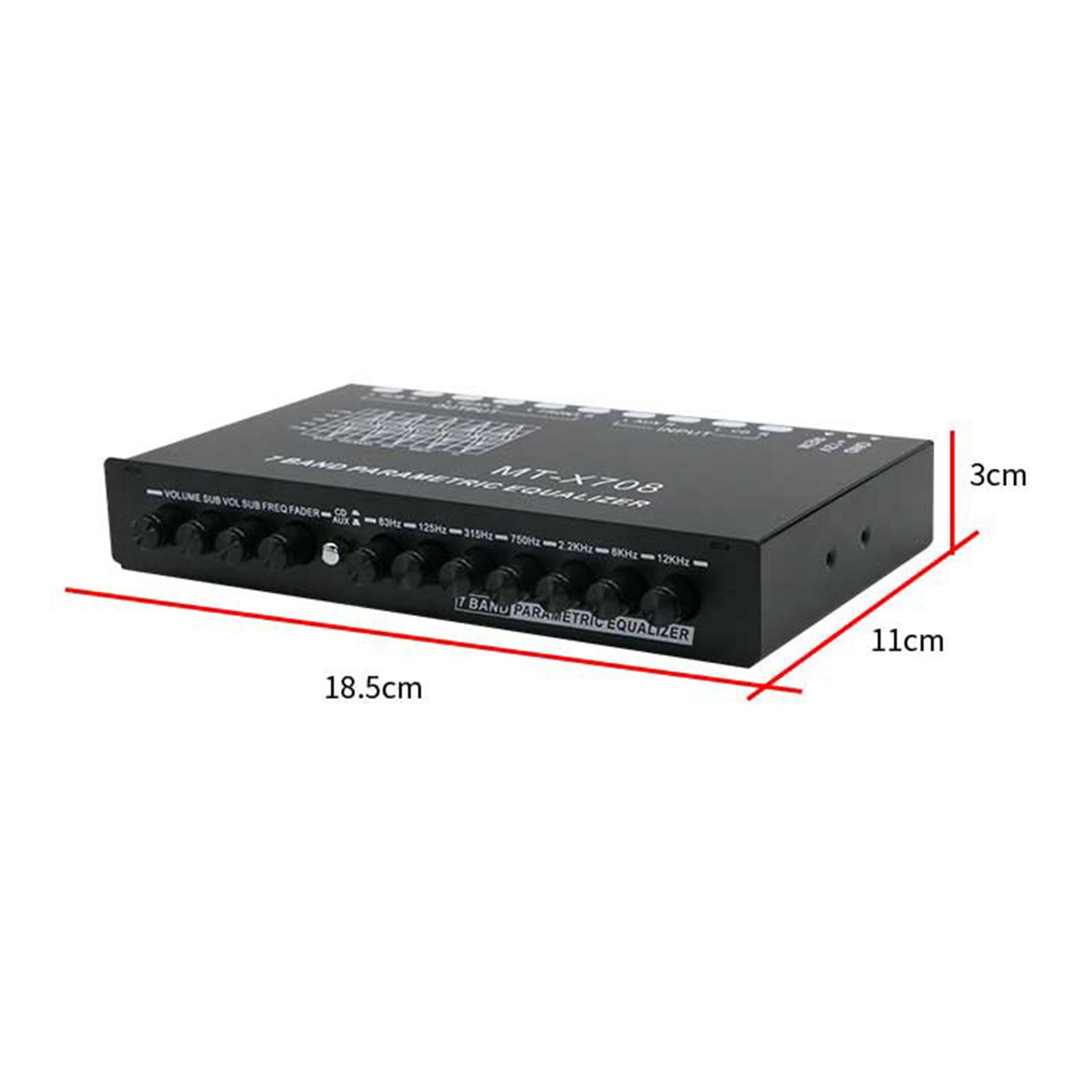 7 Band EQ Equalizer DC 12V Sub - Audio Music Equalizer review and price