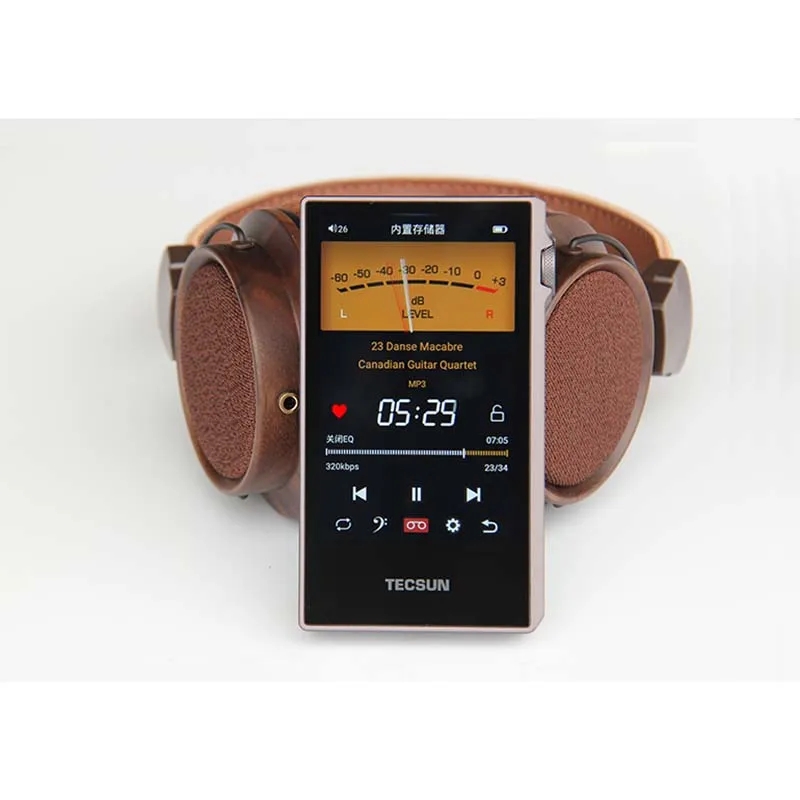Tecsun PD-60 4 inch IPS touch  - Audio Music Equalizer review and price