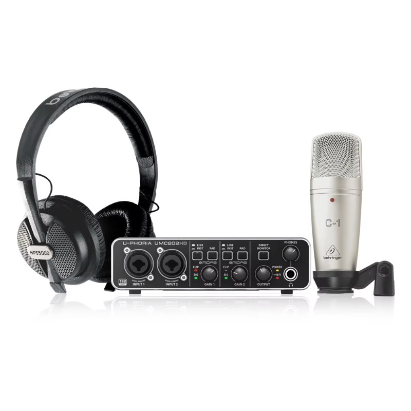Behringer U-Phoria Studio Pro  - Audio Music Recording review and price