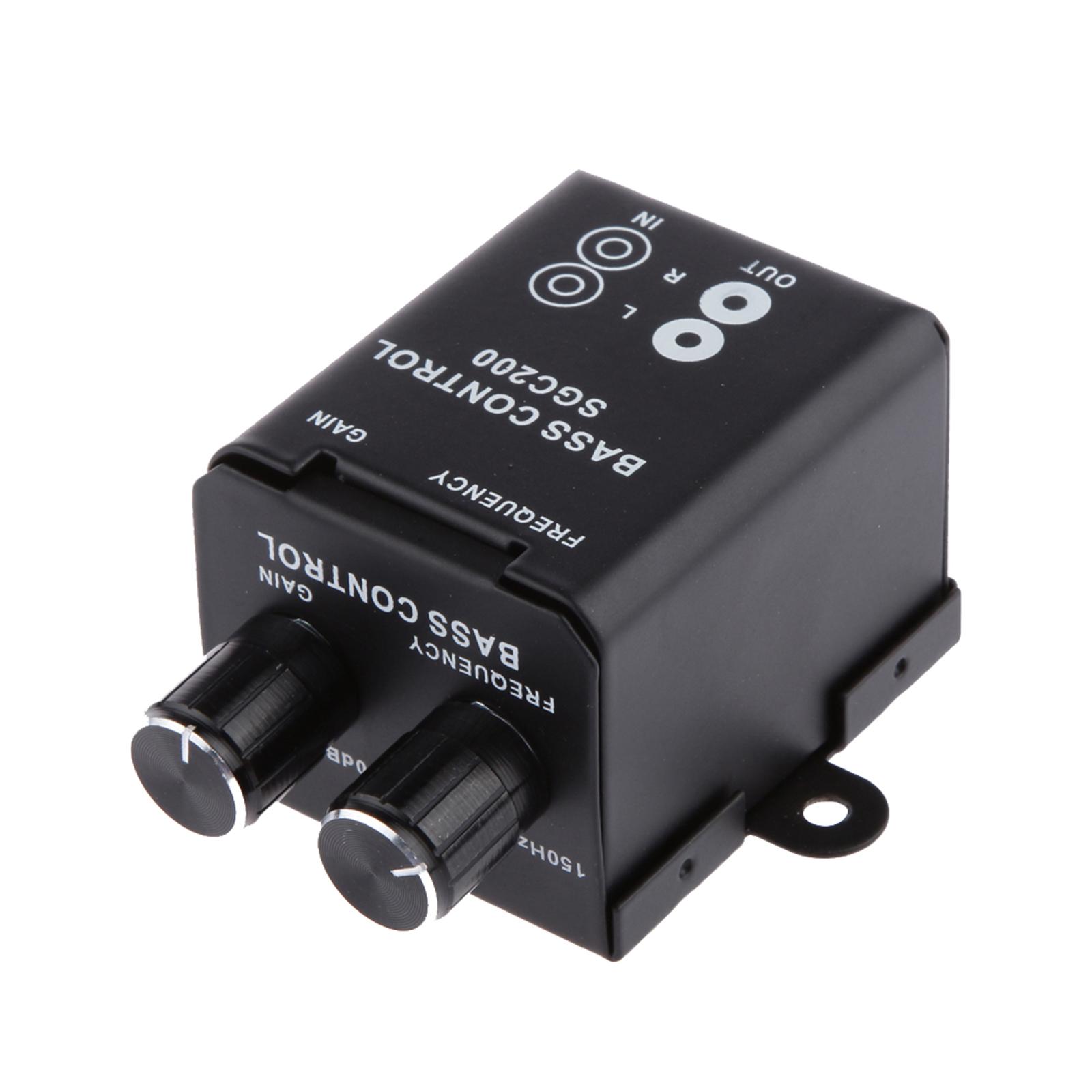 Subwoofer Bass Remote Volume C - Audio Music Equalizer review and price