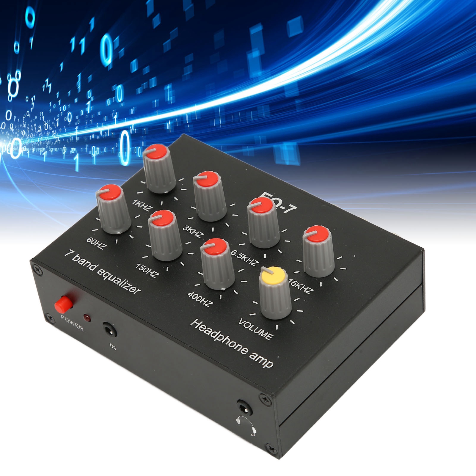 7 Band Sound Equalizer RCA Out - Audio Music Equalizer review and price