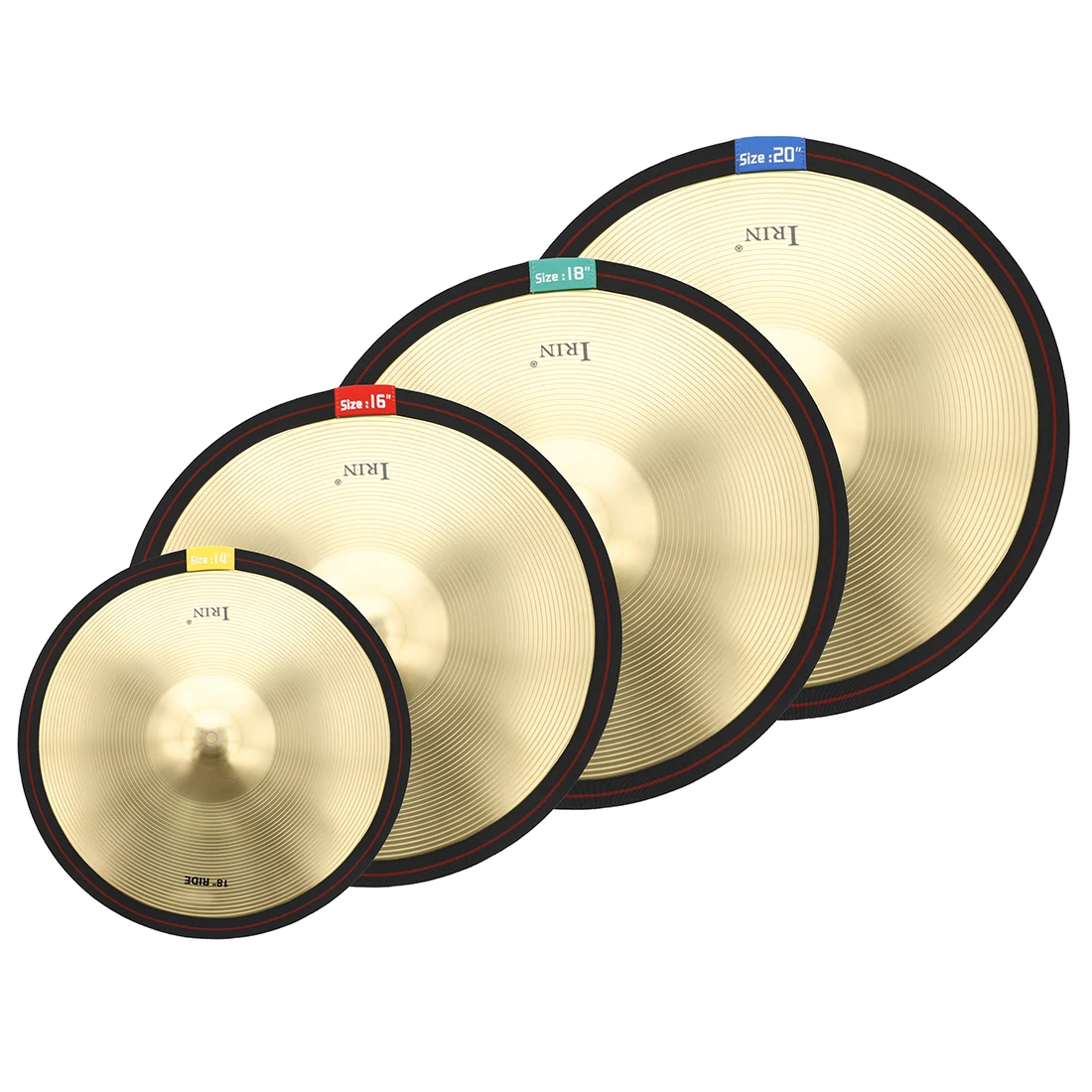 4Pcs/Set Drum Practice Cymbal  - Drum Practice Pad review and price