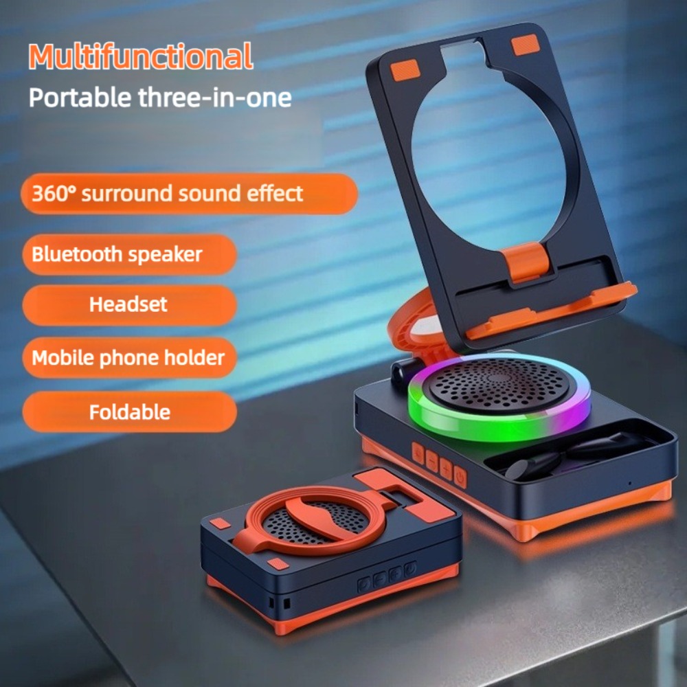 3‑In‑1 Foldable Phone Stand Wi - Audio Music Spotify review and price