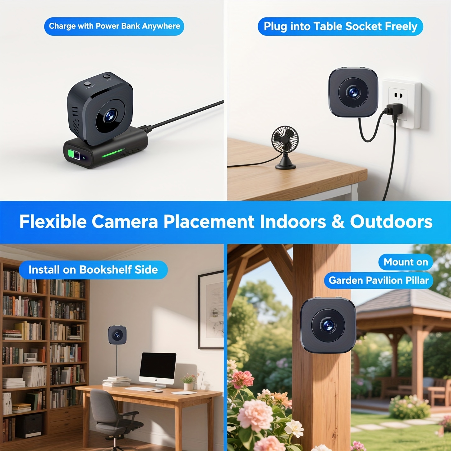1080P HD Mini WiFi Camera Indo - Audio Music Recording review and price