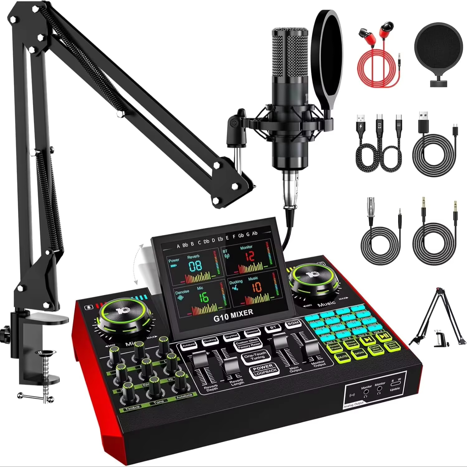 Tenlamp G10 Live Streaming Aud - Audio Music Interface review and price