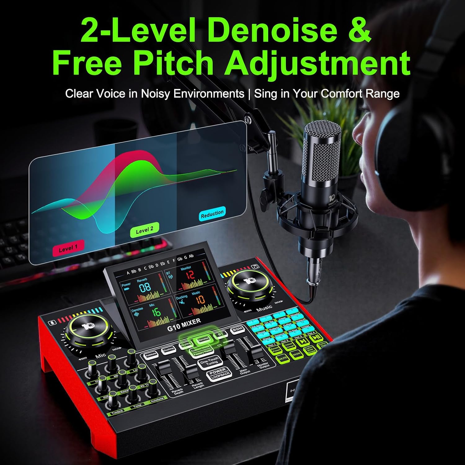 Tenlamp G10 Live Streaming Aud - Audio Music Interface review and price