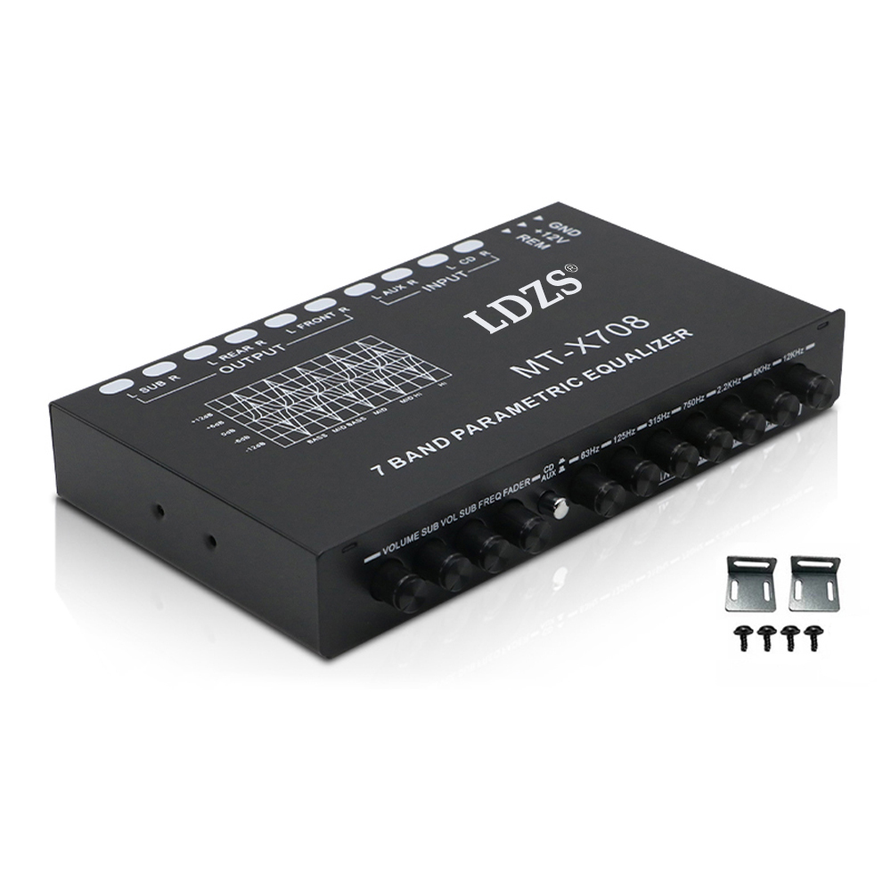 Professional 7 Band Car Equali - Audio Music Equalizer review and price